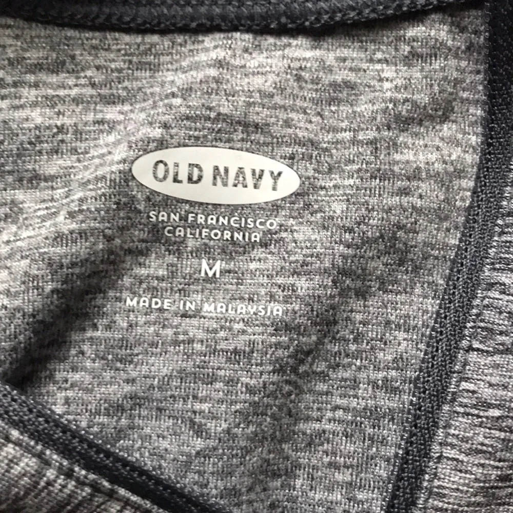 Old Navy Pullover 1/4 Zip Medium Gray